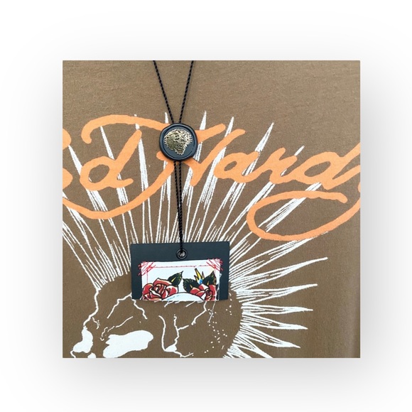 new Ed Hardy ☻︎ Punks Not Dead ☻︎ Barefoot Tee T Shirt Dress ☻︎ Tattoo Crystals - Picture 6 of 16